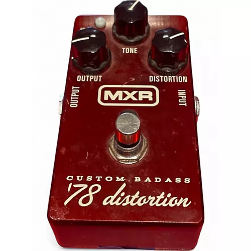 Used MXR M78 1978 Custom Badass Distortion Effect Pedal