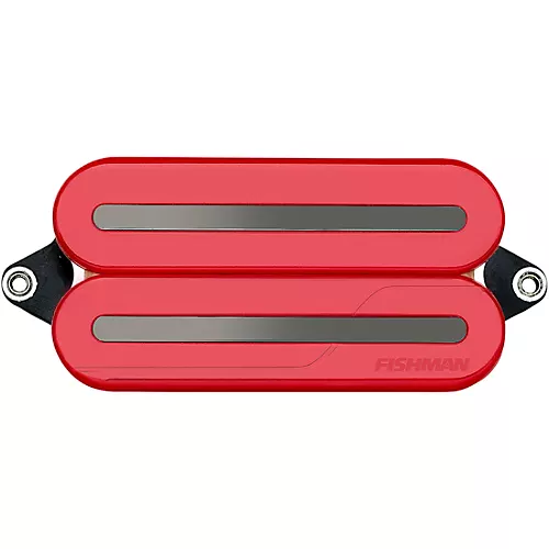 Fishman Fluence Open Core Modern Humbucker 6-String Black Nickel Blades Electric Guitar Alnico Pickup Red
