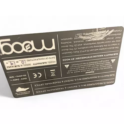 Used Moog Sub Phatty 25 Key Synthesizer