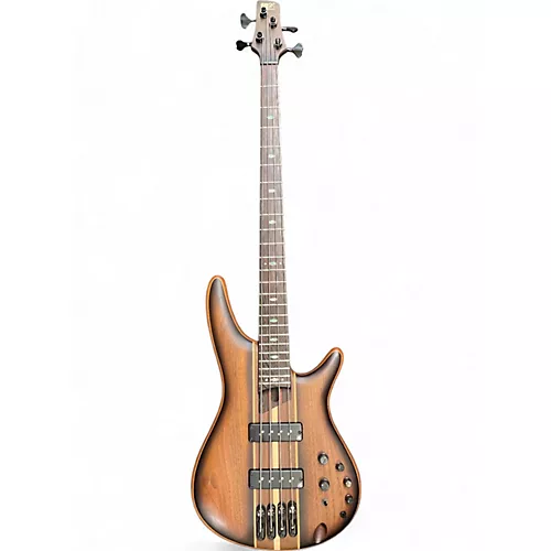 Used Ibanez sr1350b Mahogany Electric Bass Guitar Mahogany