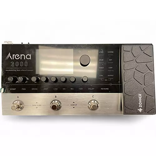 Used Donner Arena 2000 Pedal Board