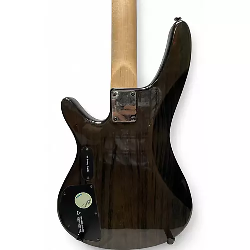 Used Ibanez SRX3EXQM1 Trans Black Electric Bass Guitar Trans Black