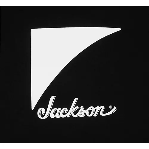 Jackson Shark Fin Logo T-Shirt Small Black