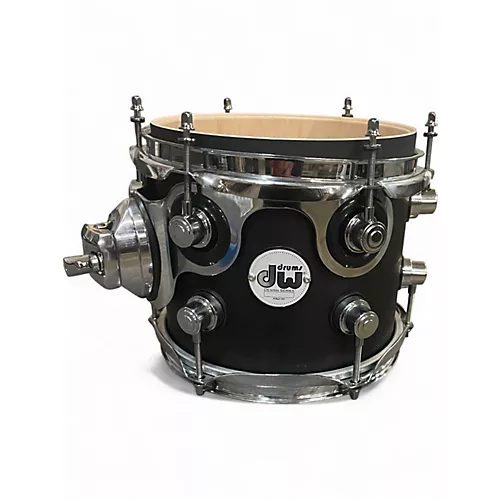Used DW 8X7 Design Series Satin Black Drum Satin Black 89
