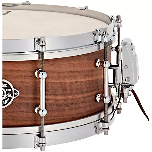 Premier Limited-Edition UK-Made 100th Anniversary Della Porta Walnut Snare Drum 14 x 5 in. Natural Walnut