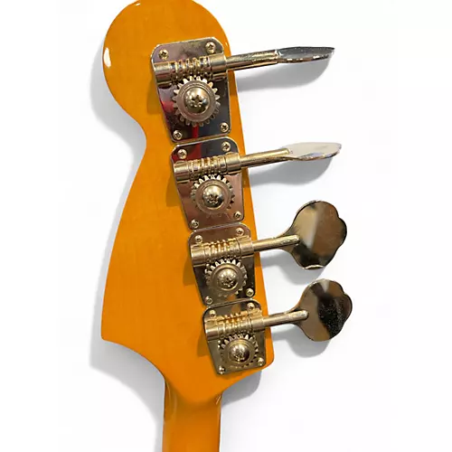 Used Fender Mustang Bass Olympic White Electric Bass Guitar Olympic White