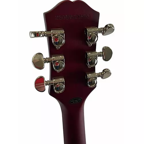 Used Epiphone Les Paul Traditional Pro IV wine red Solid Body Electric Guitar wine red