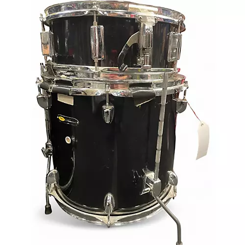 Used Sound Percussion Labs 4 Piece Drum Kit Black Drum Kit Black