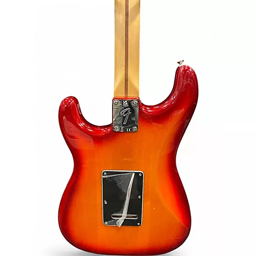 Used Fender Player Stratocaster Cherry Sunburst Solid Body Electric Guitar Cherry Sunburst