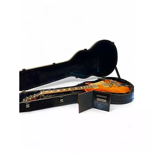 Used 2012 Gibson CUSTOM SHOP 1959 LES PAUL REISSUE MURPHY LAB W/ BIGSBY CHERRY BURST Solid Body Electric Guitar CHERRY BURST