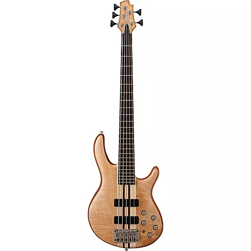 Cort Artisan A5 Plus FMMH Neck-Through 5-String Electric Bass Natural