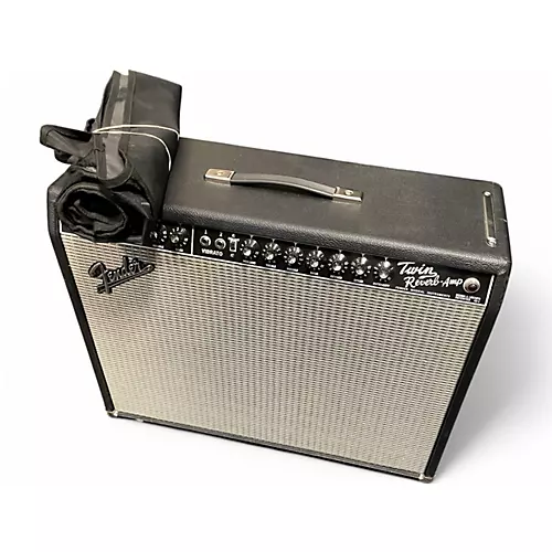Used Fender Vintage Reissue 1965 Twin Reverb Tube Guitar Combo Amp