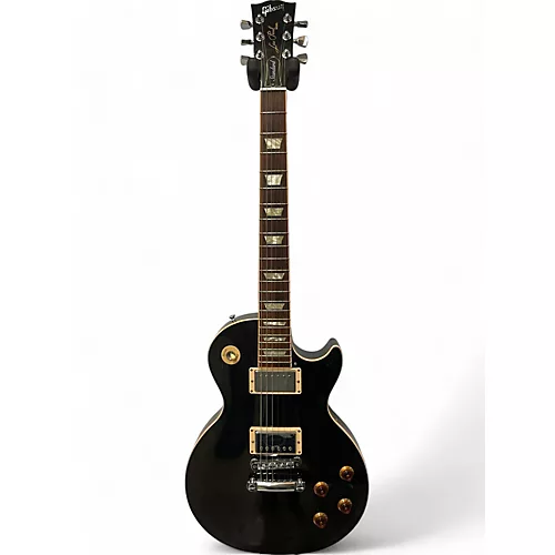 Used 2012 Gibson Les Paul Standard Ebony Solid Body Electric Guitar Ebony