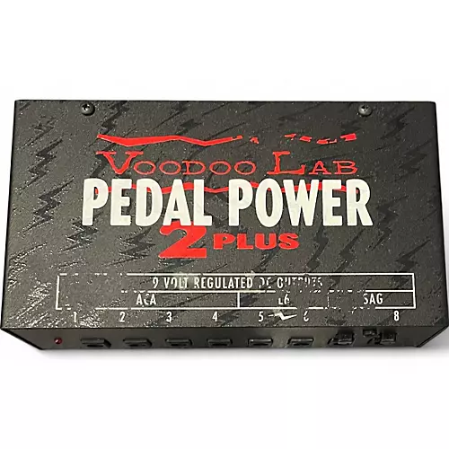 Used Voodoo Lab Pedal Power 2+ Power Supply