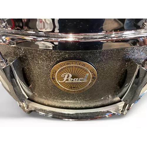 Used Pearl 5.5X14 SST Silver Sparkle Drum Silver Sparkle 10