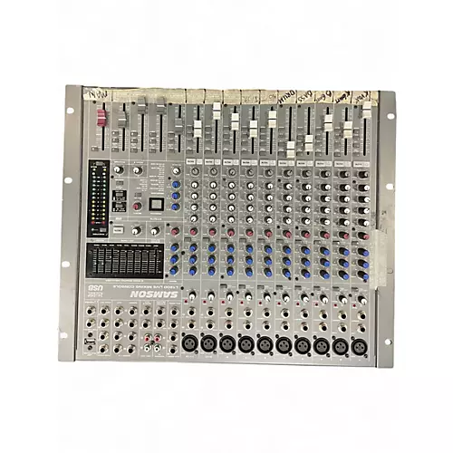 Used Samson L1200 LIVE MIXING CONSOLE Powered Mixer