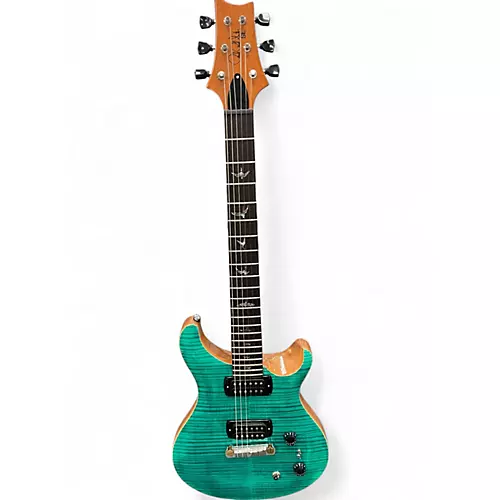 Used PRS SE PAULS GUITAR GREEN Solid Body Electric Guitar GREEN