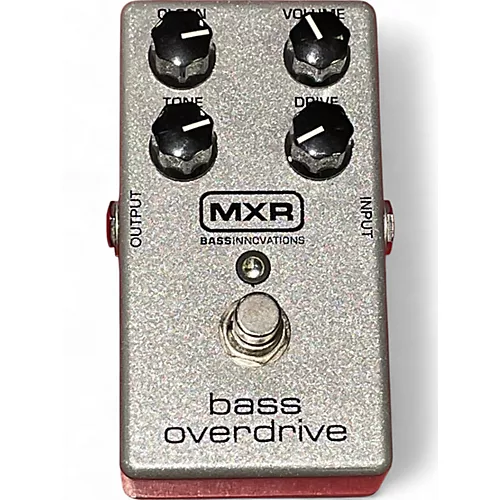 Used MXR M89 Bass Overdrive Effect Pedal