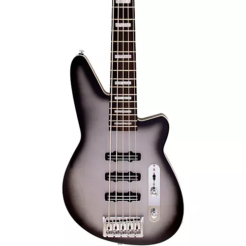 Reverend Triad 5-String Bass Silver Burst