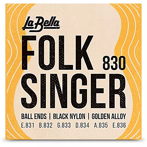 LaBella 830 Folksinger Nylon Guitar Strings