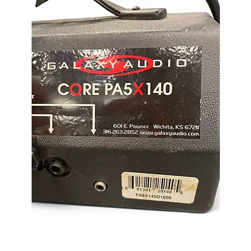 Used Galaxy Audio CORE PA5X140 Powered Monitor