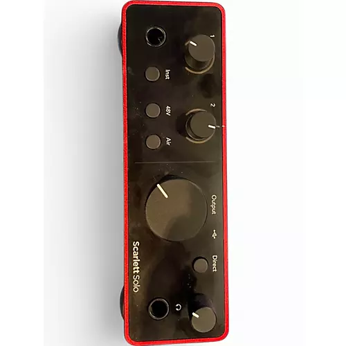 Used Focusrite Scarlett Solo Audio Interface