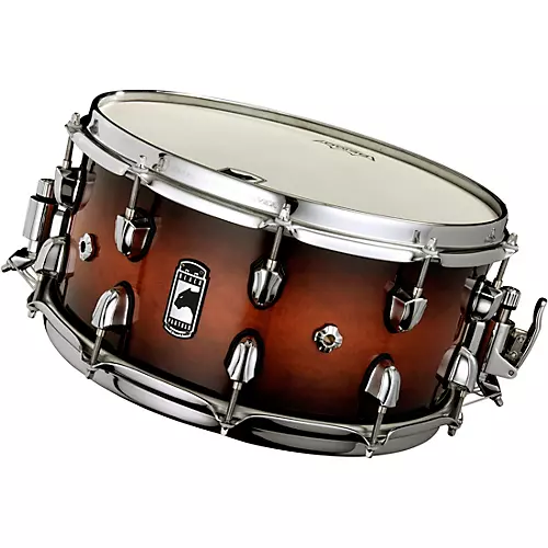 Mapex Black Panther Solidus Snare Drum 14 x 7 in. Red Black Burst
