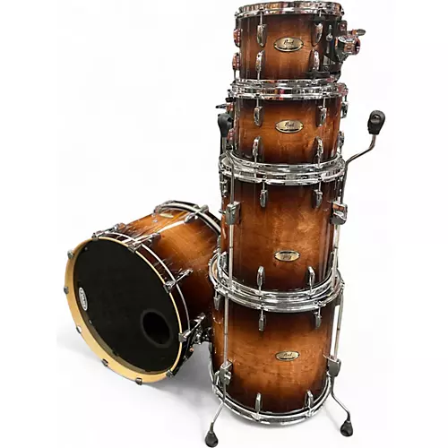 Used Pearl 5 Piece SESSION STUDIO SELECT GLOSS BARNWOOD BROWN Drum Kit GLOSS BARNWOOD BROWN