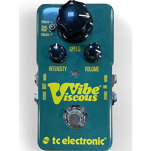 Used TC Electronic Viscous Vibe Univibe Effect Pedal