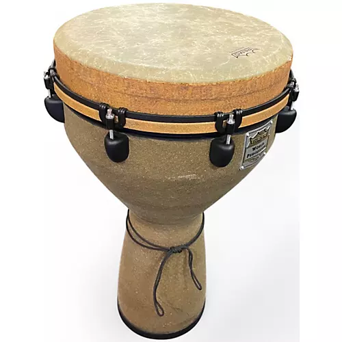 Used Remo Festival Djembe Hand Drum