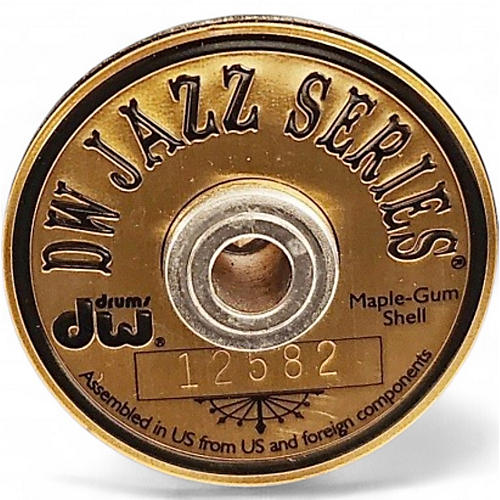 Used DW 3 Piece Collector's Series Jazz sky blue pearl Drum Kit sky blue pearl