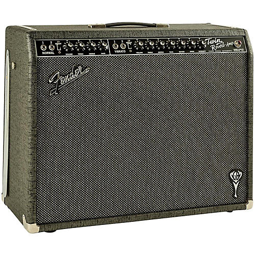 Fender GB George Benson Twin Reverb 2x12 Guitar Combo Amp Gray