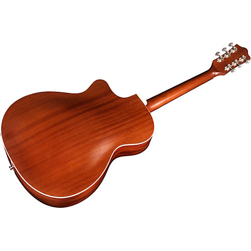 Guild OM-240CE Orchestra Acoustic-Electric Guitar Oxblood Burst