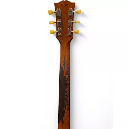 Used Gibson 1959 Reissue Murphy Aged Les Paul Lemon Solid Body Electric Guitar Lemon