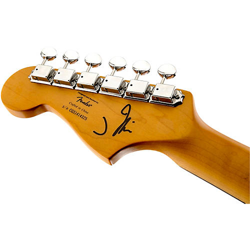 Squier J Mascis Jazzmaster Electric Guitar Vintage White