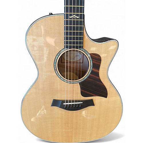 Used Taylor 614CE Natural Acoustic Electric Guitar Natural