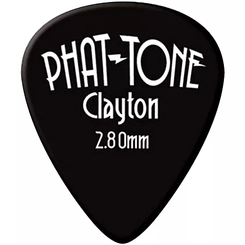 Clayton Phat-Tone Standard Rubber Picks 3-Picks