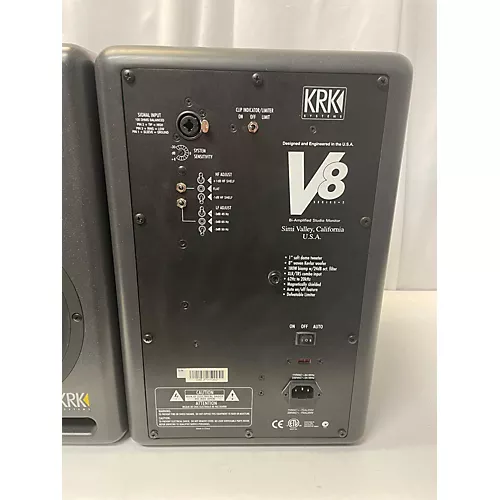 Used 2005 KRK V8 Series 2 Pair Powered Monitor