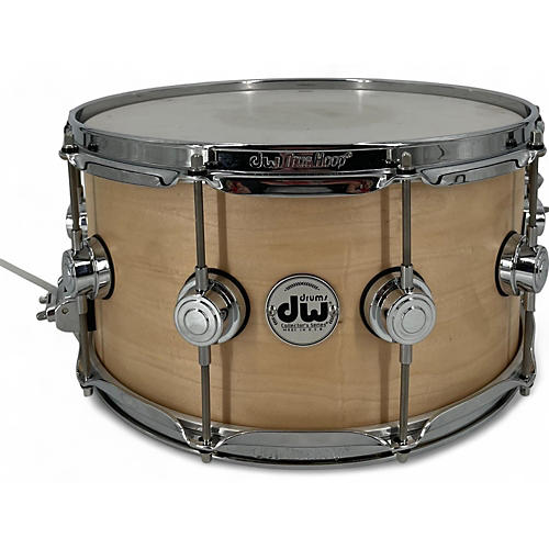 Used DW 14X8 Collector's Series Maple Snare Drum Natural Natural 216