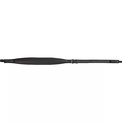 SofiaMari Leather Accordion Strap (Pair) Black