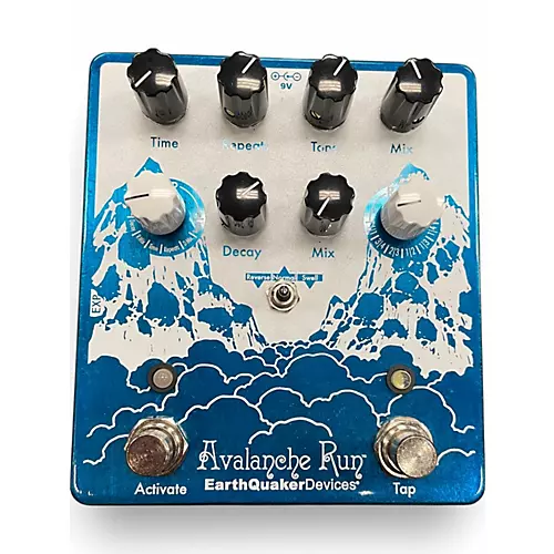 Used EarthQuaker Devices Avalanche Run V2 Delay Effect Pedal