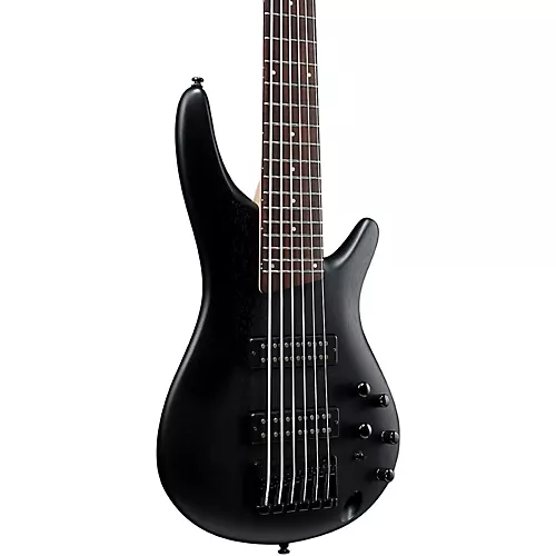 Ibanez SR306EB 6-String Electric Bass Guitar Weathered Black