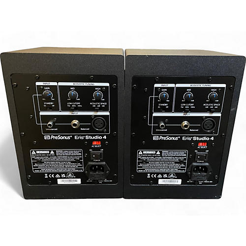 Used PreSonus ERIS STUDIO 4 (PAIR) Powered Monitor