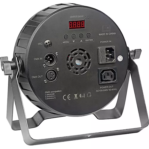 Stagg Flat ECOPAR 18 RGB LED Spotlight Black