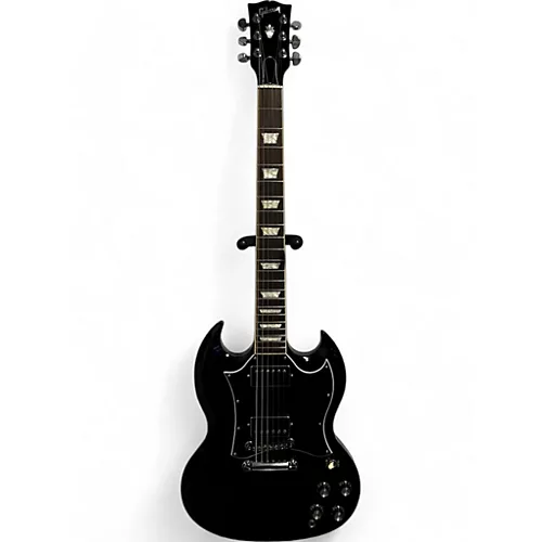 Used Gibson SG Standard Ebony Solid Body Electric Guitar Ebony