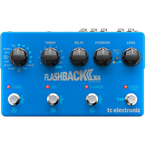 TC Electronic Flashback 2 X4 Delay and Looper Effects Pedal