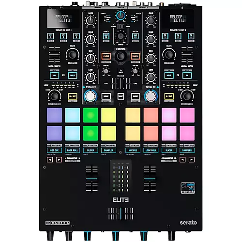 Reloop ELITE 2-Channel DVS Battle Mixer for Serato DJ Pro