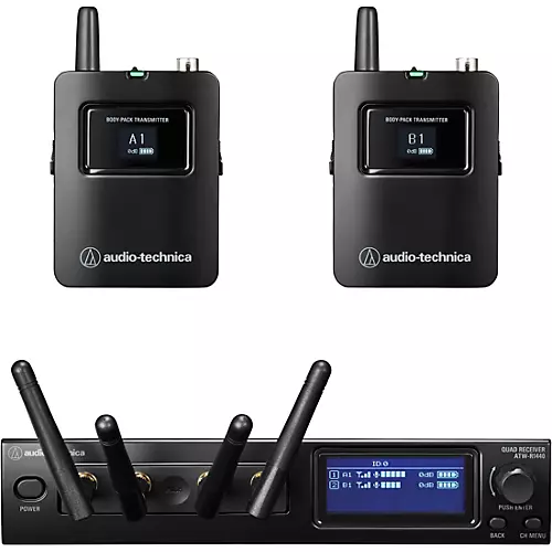 Audio-Technica ATW-1421 System 20 PRO 2Ch BP 2.4 GHZ Wireless Black