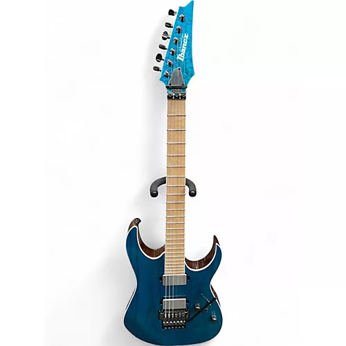 Used Ibanez rg5120m frozen ocean Solid Body Electric Guitar frozen ocean