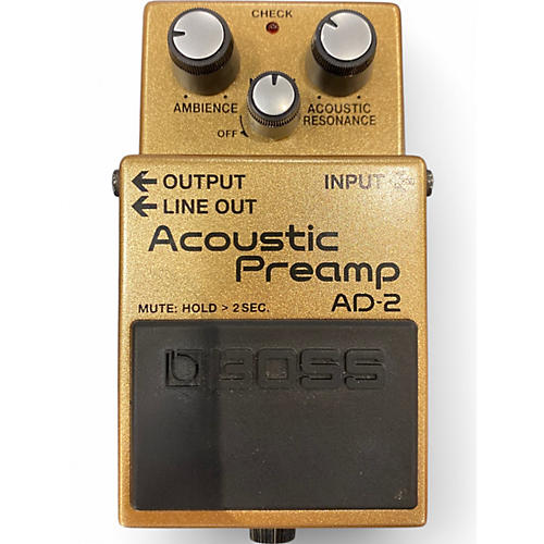 Used BOSS AD2 Acoustic Preamp Guitar Preamp